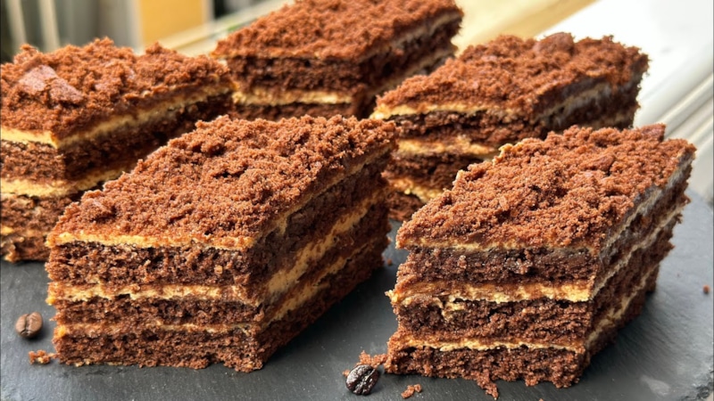 Торт «Капучино»: кофе в десерте