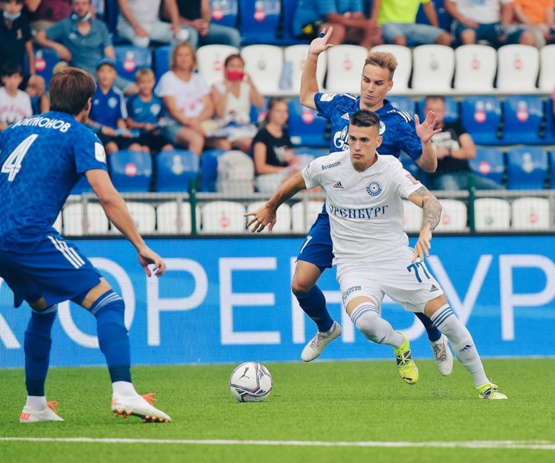 Владимир Сычевой в клубе «Оренбург»