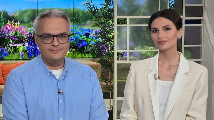 Телеведущая Мария Осадник