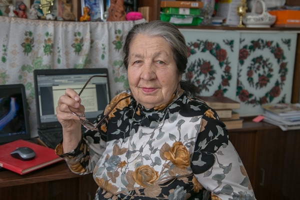 Сказительница Таисия Пьянкова