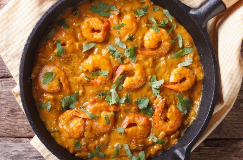 Дхансак с креветками: взрыв вкуса и ароматов