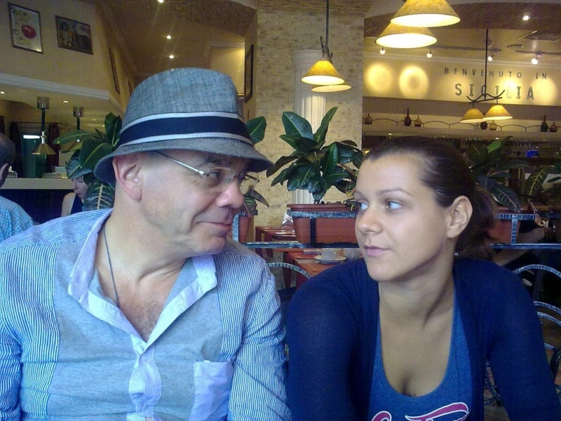 Константин Райкин и Полина Райкина 