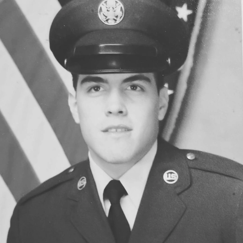 Дэвид Зейес в молодости