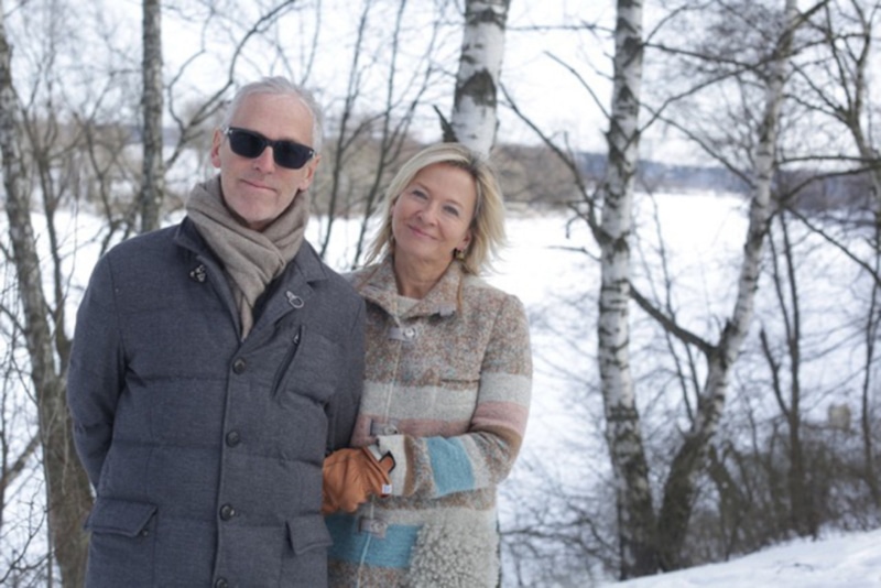 Дерк Сауэр с женой Дерк Сауэр с женой