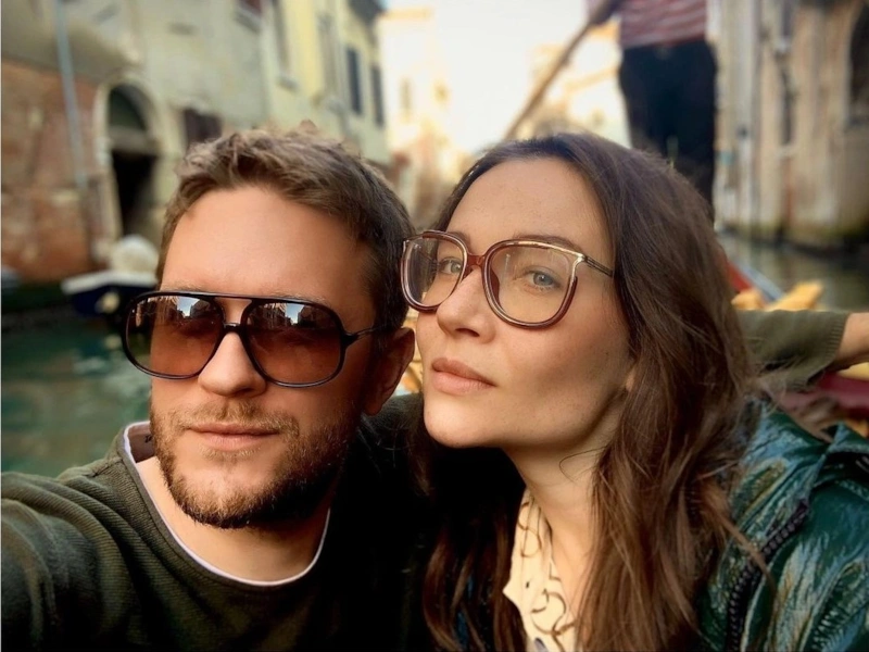 Антон Денисенко с женой