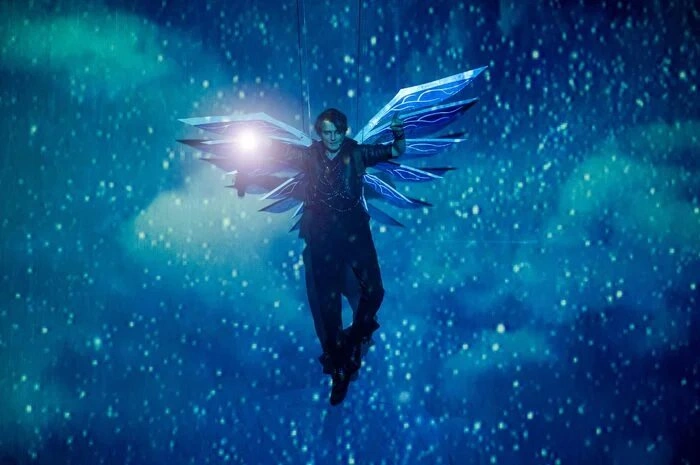 Ярослав Баярунас в роли Бродяги в мюзикле «Икар»