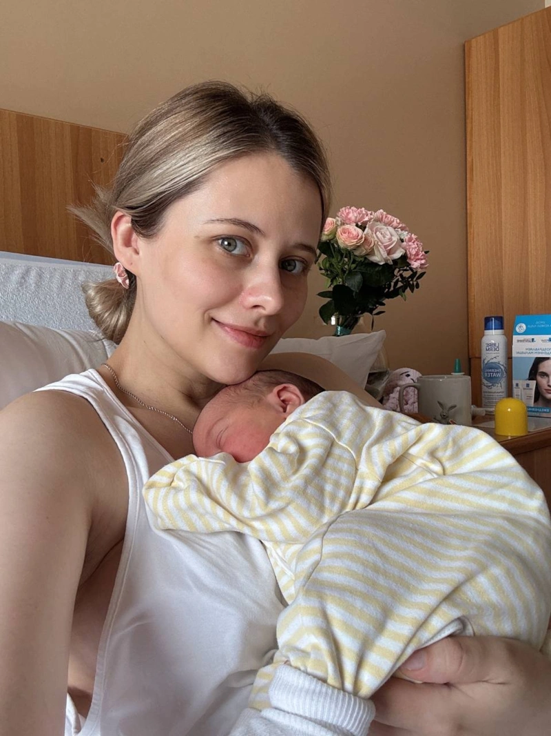 Лиза Гончарова с дочерью