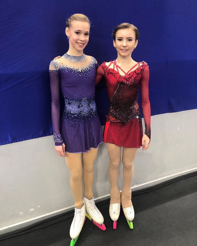 Майя Хромых и Дарья Усачева