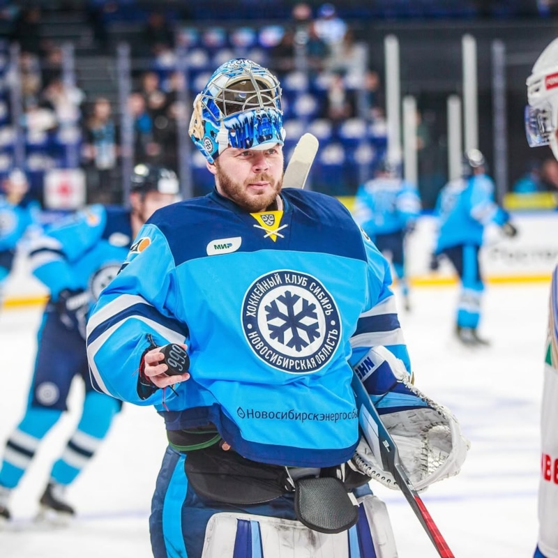 Антон Худобин в хоккейном клубе «Сибирь»