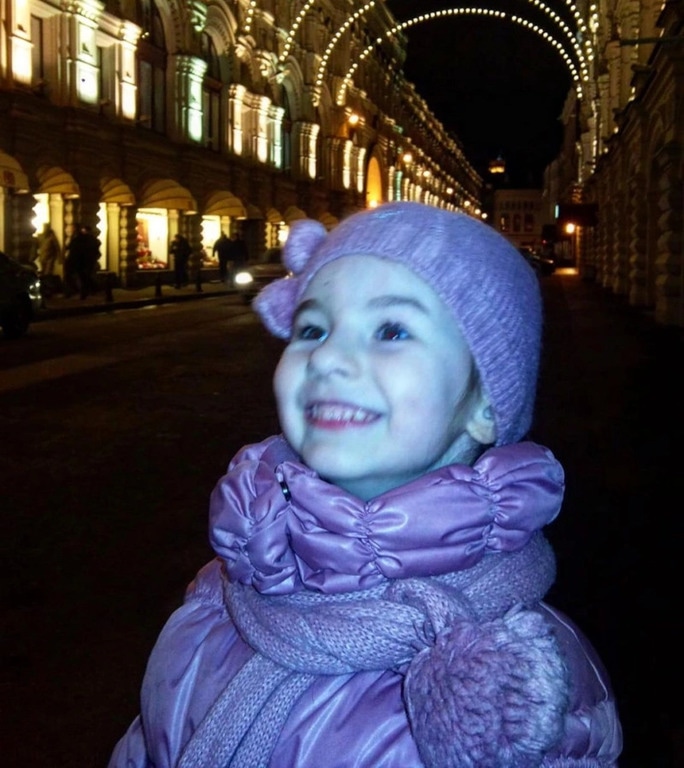 Дарья Усачева в детстве