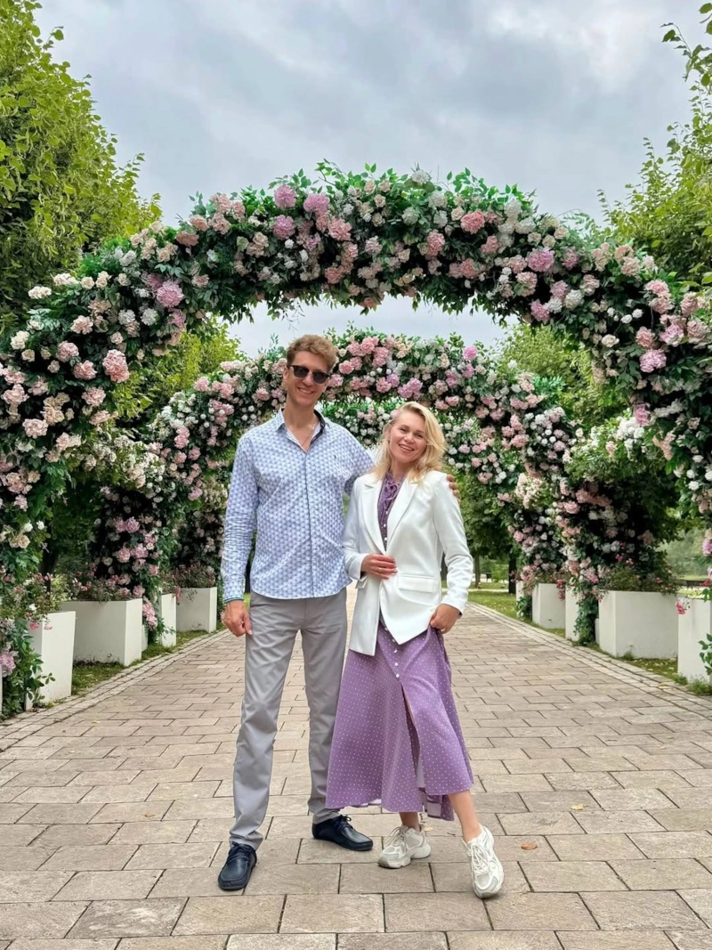 Александр Лихацкий и его жена