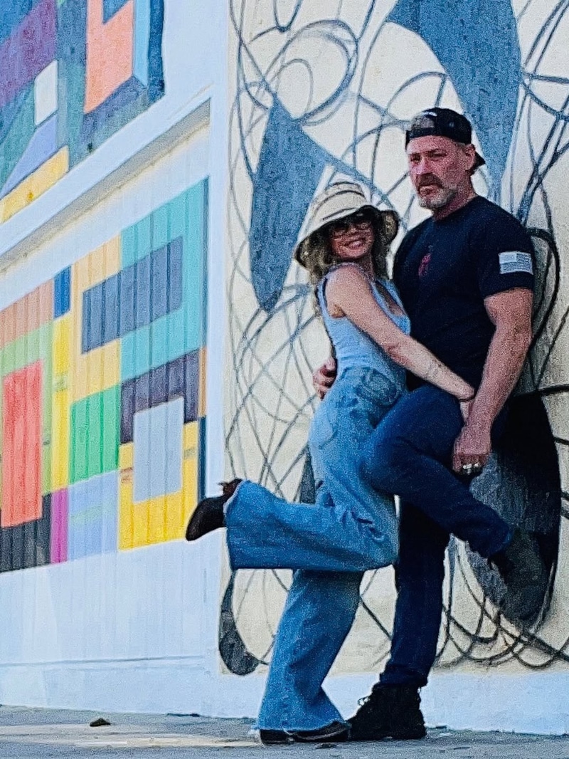 Макс Мартини и его жена Ким Рестелл