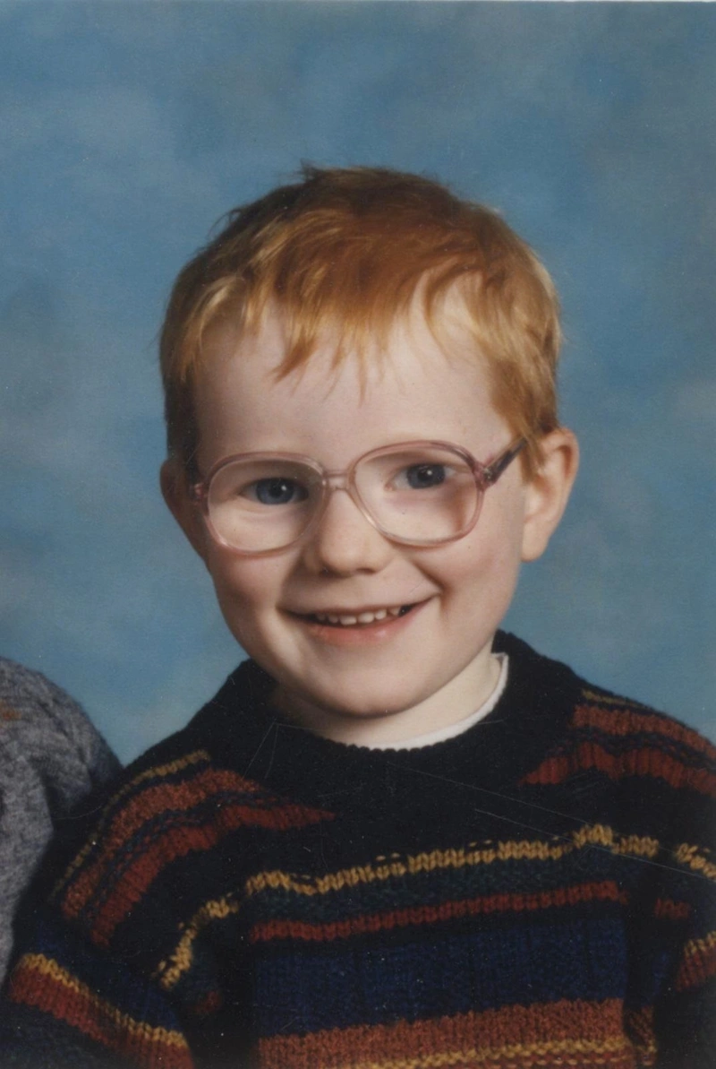 Эд Ширан в детстве