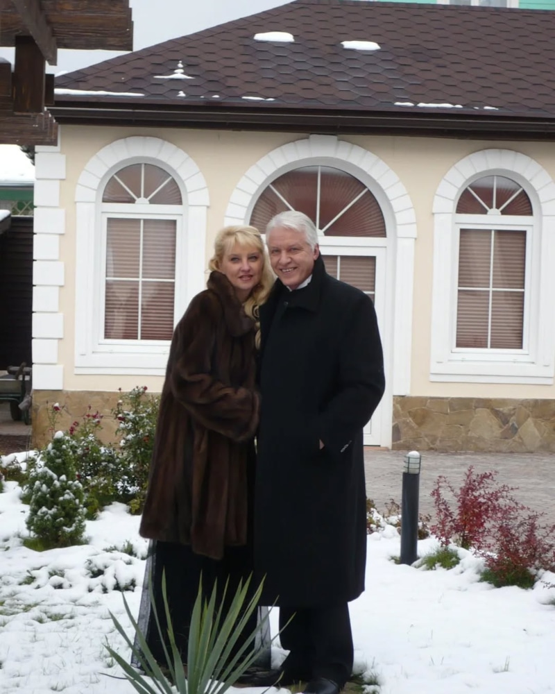 Марина Парусникова с мужем Александром Морозовым