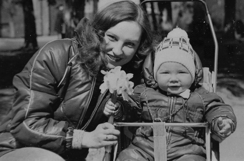 Марина Парусникова в молодости