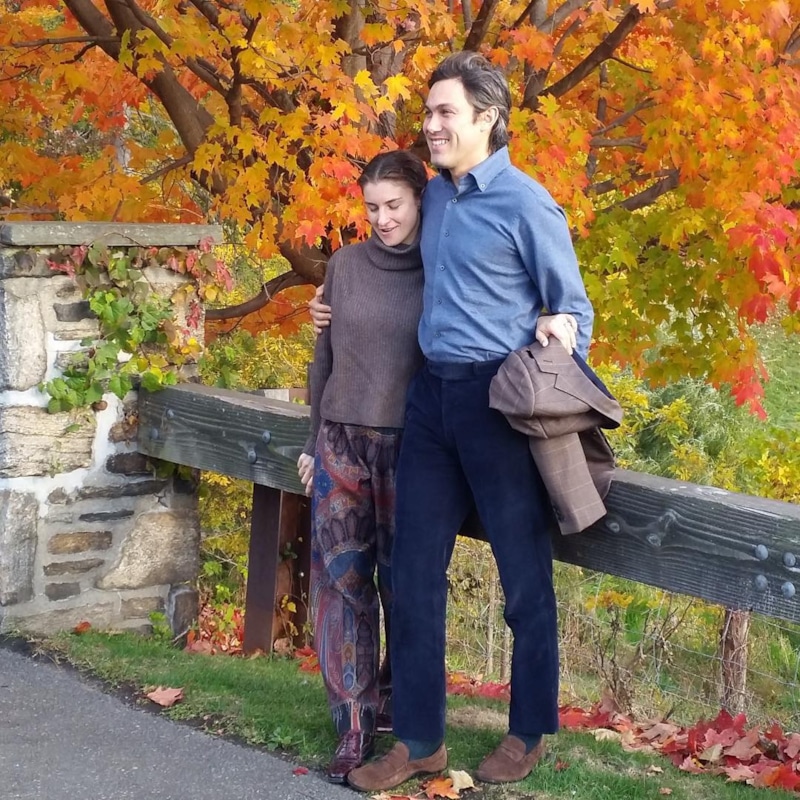 Хлоя Маль с мужем Хлоя Маль с мужем