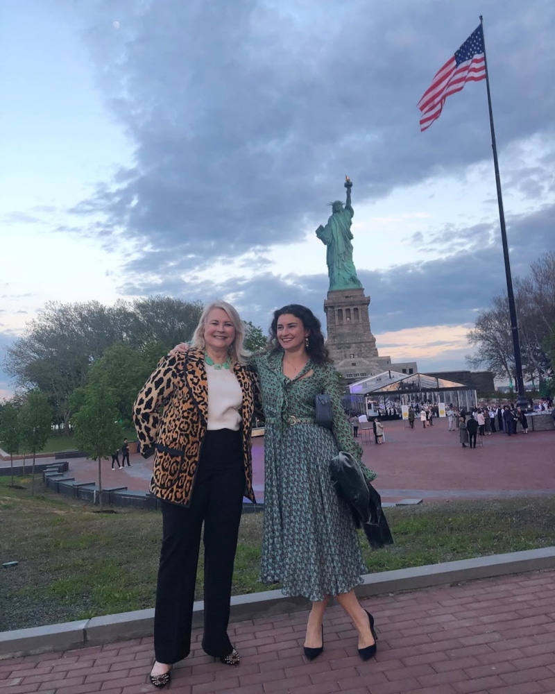 Кэндис Берген с дочерью