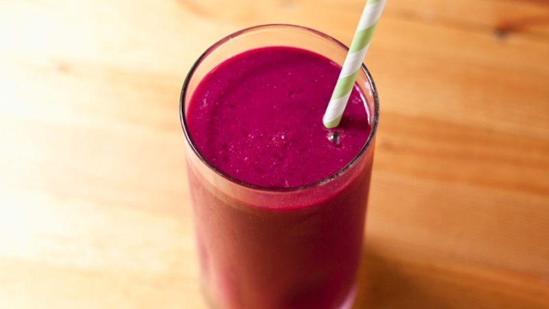 Свекольный смузи: заряд энергии в стакане Свекольный смузи: заряд энергии в стакане