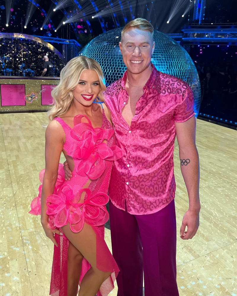 Надежда Бычкова и Том Дин в телешоу «Танцы со звездами»