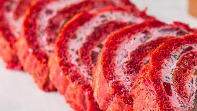 Свекольный рулет: нежность и яркость