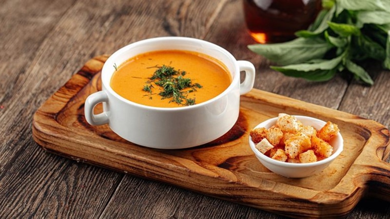 Суп-пюре из красной чечевицы: золото в тарелке