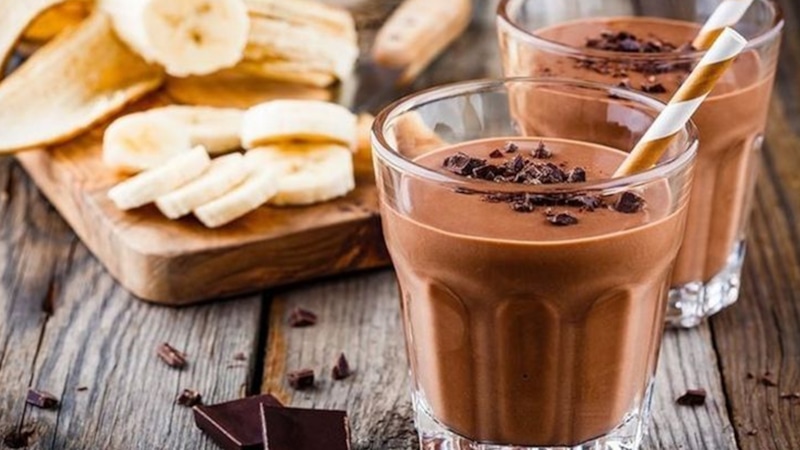Горячий банановый шоколад: уют в стакане