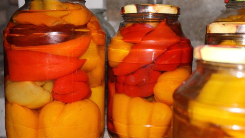 Перец для фарширования: заготовка на зиму