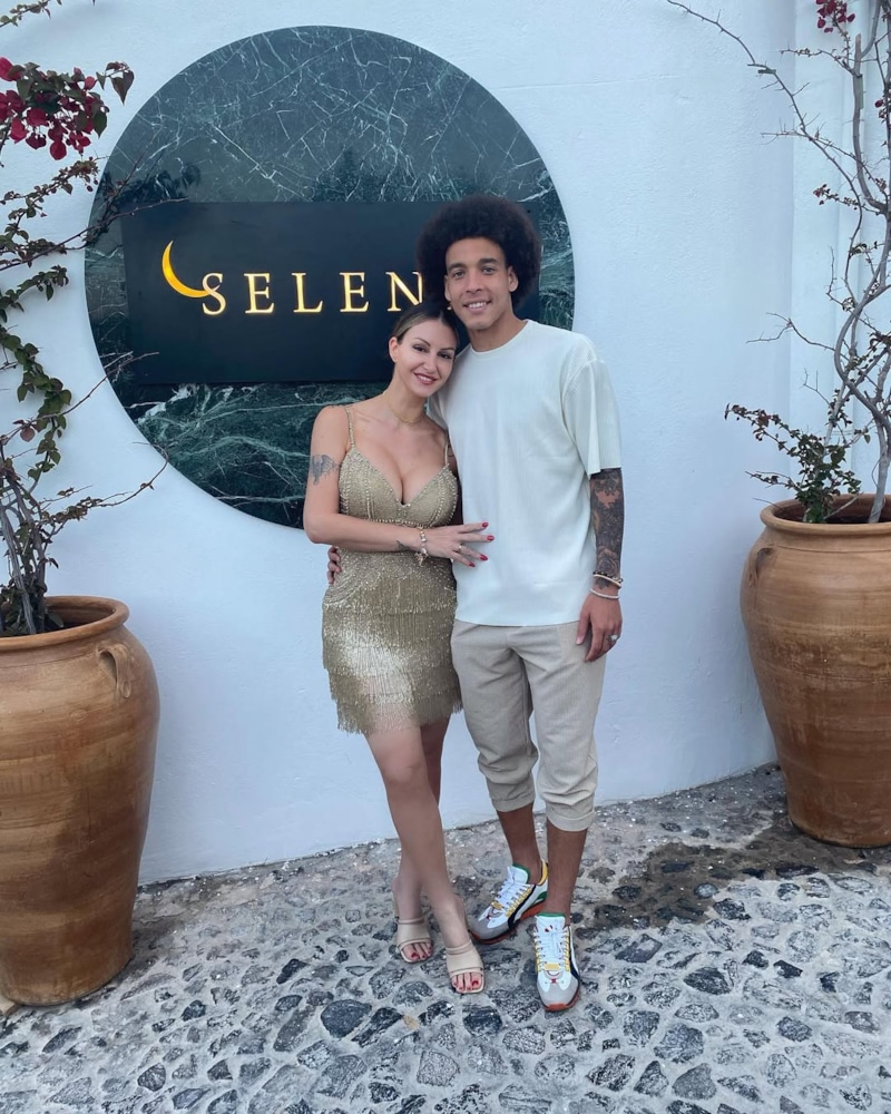 Аксель Витсель и Рафаэлла Сабо