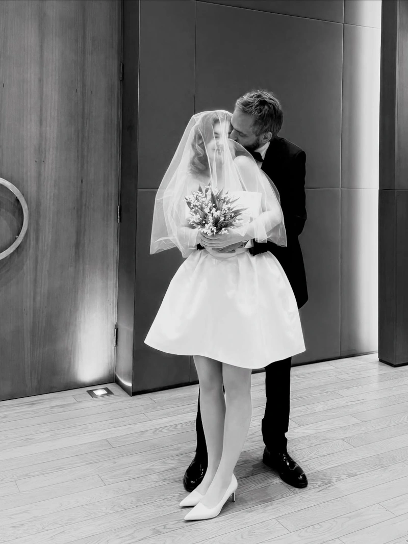 Анна Цуканова и ее муж Михаил Врубель