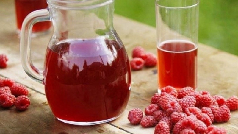 Яркий вкус лета: малиновый сок Яркий вкус лета: малиновый сок