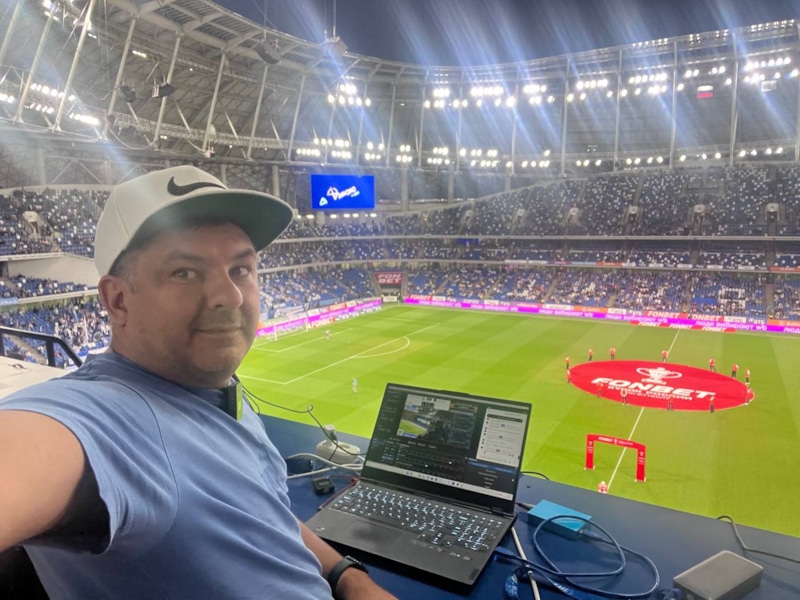 Спортивный комментатор Александр Боярский