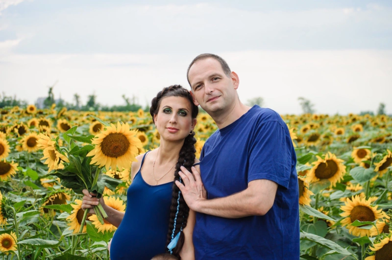 Артур Микаберидзе с женой