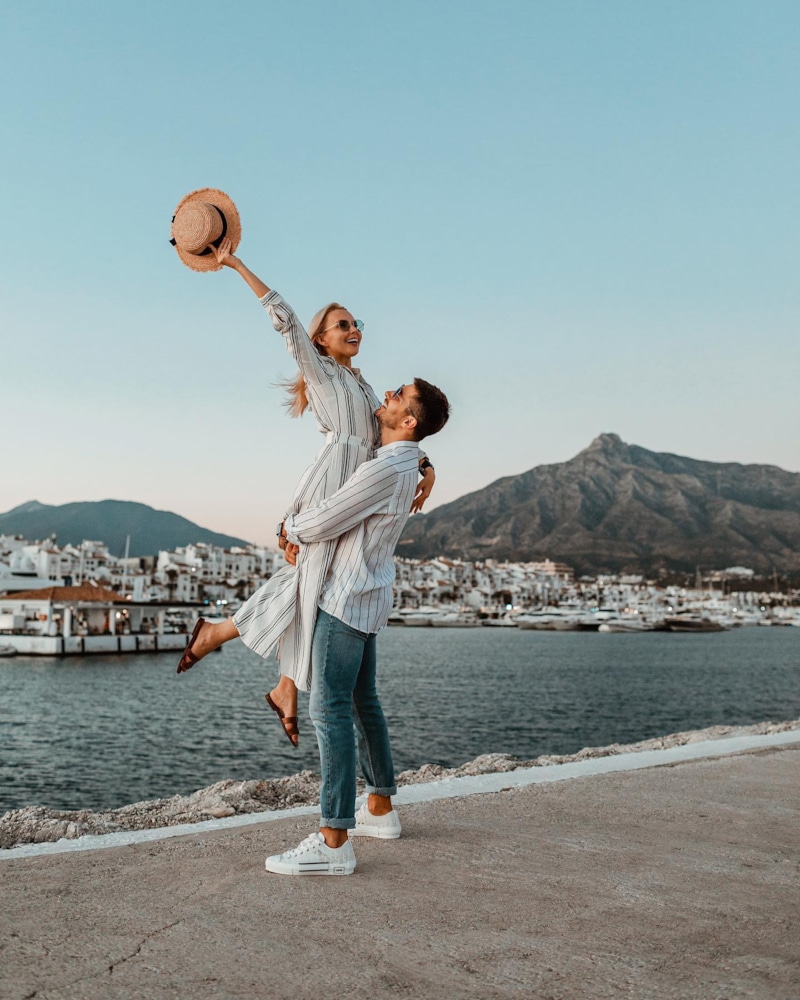 Марина Горшкова с мужем Глебом