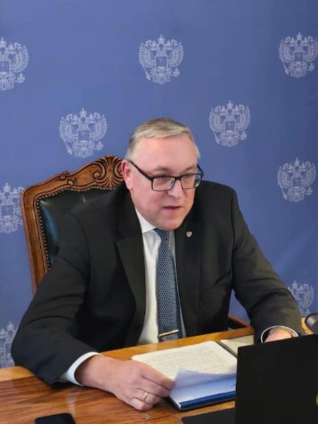 Дмитрий Любинский —  заместитель министра иностранных дел Российской Федерации 