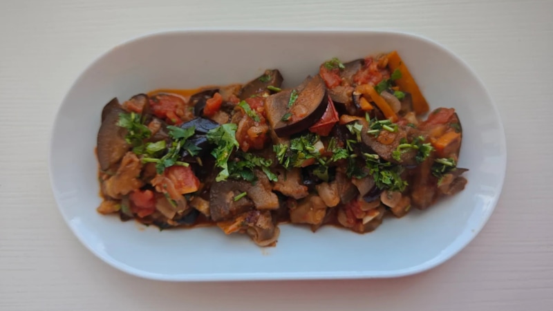 Французская классика: соте из баклажанов