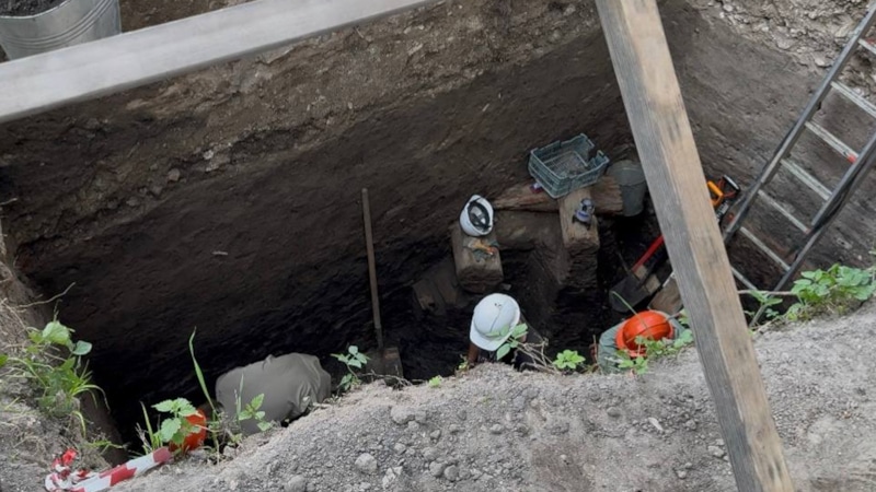 Археологическая сенсация: древняя стена Смоленска