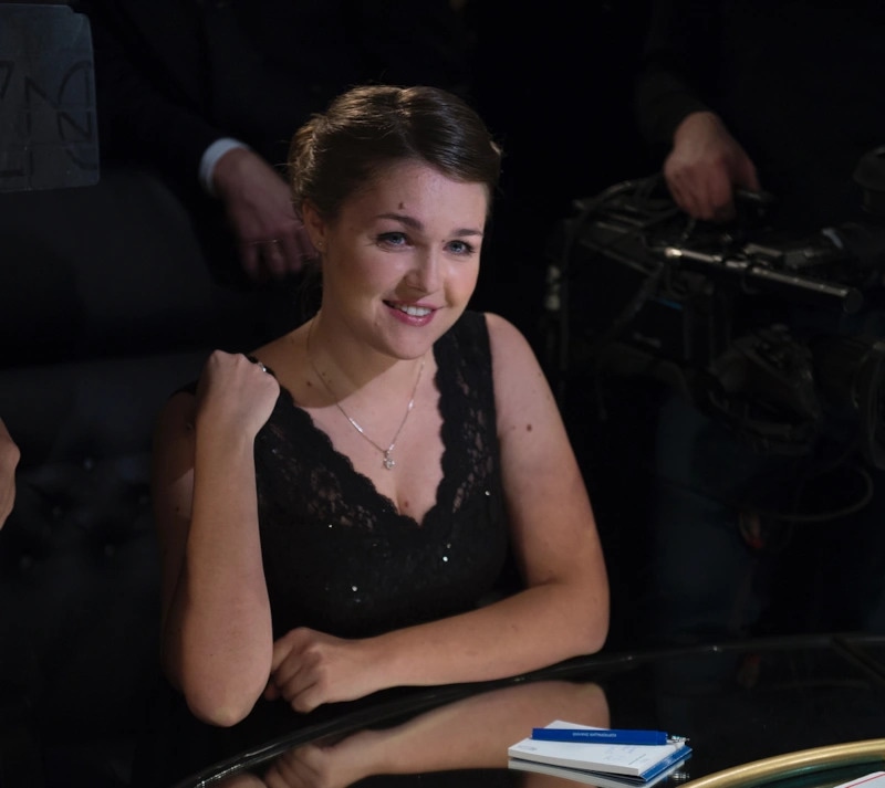 Дарья Любинская в игре «Что? Где? Когда?»