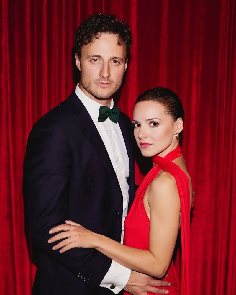 Анна Глаубэ и Пaвел Левкин