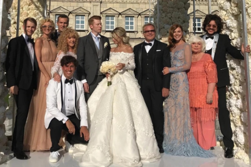 Алла Пугачева на свадьбе Алены Красновой и Никиты Преснякова