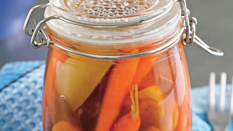 Морковь меняет характер: фруктовый маринад удивляет