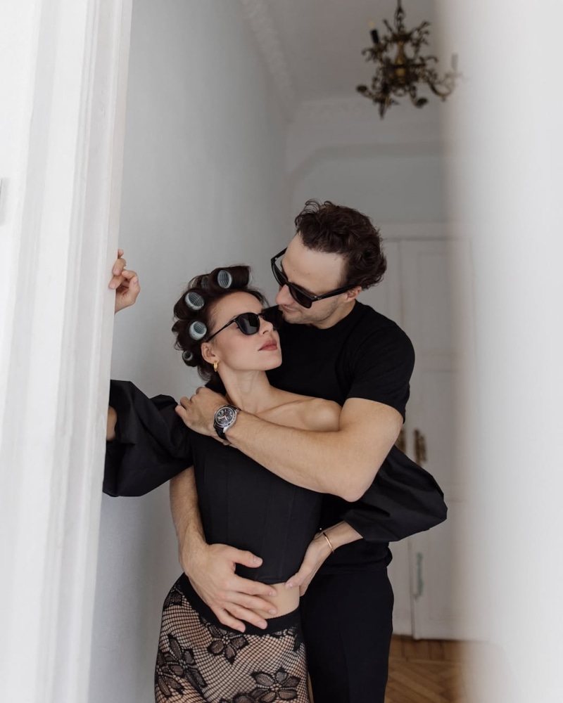 Павел Лёвкин и Aннa Глaубэ 