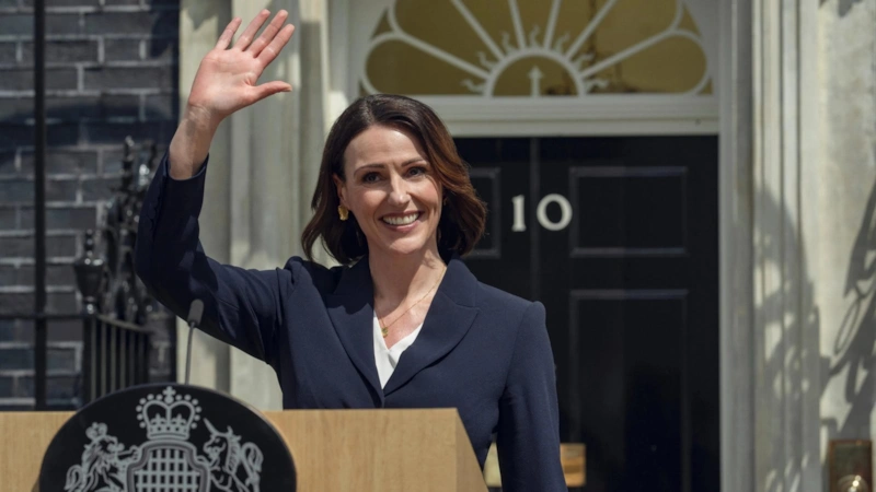 Сюранна Джоунс в мини-сериале «Заложник» Сюранна Джоунс в мини-сериале «Заложник»