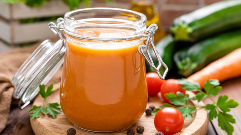 Кетчуп из кабачков: густой вкус