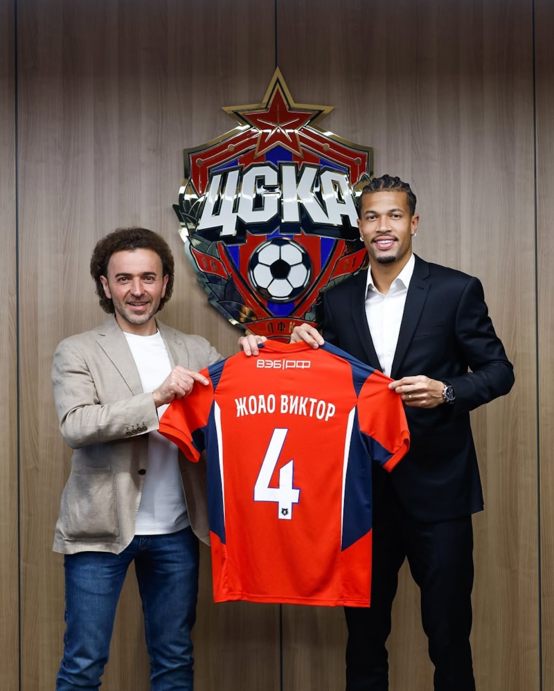 Жоао Виктор в ЦСКА Жоао Виктор в ЦСКА
