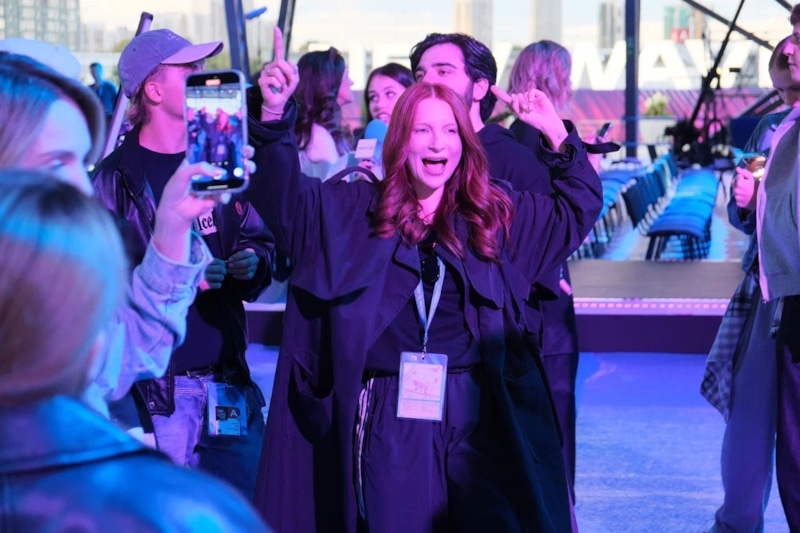 Участница конкурса «Новая волна» Маша Фэй