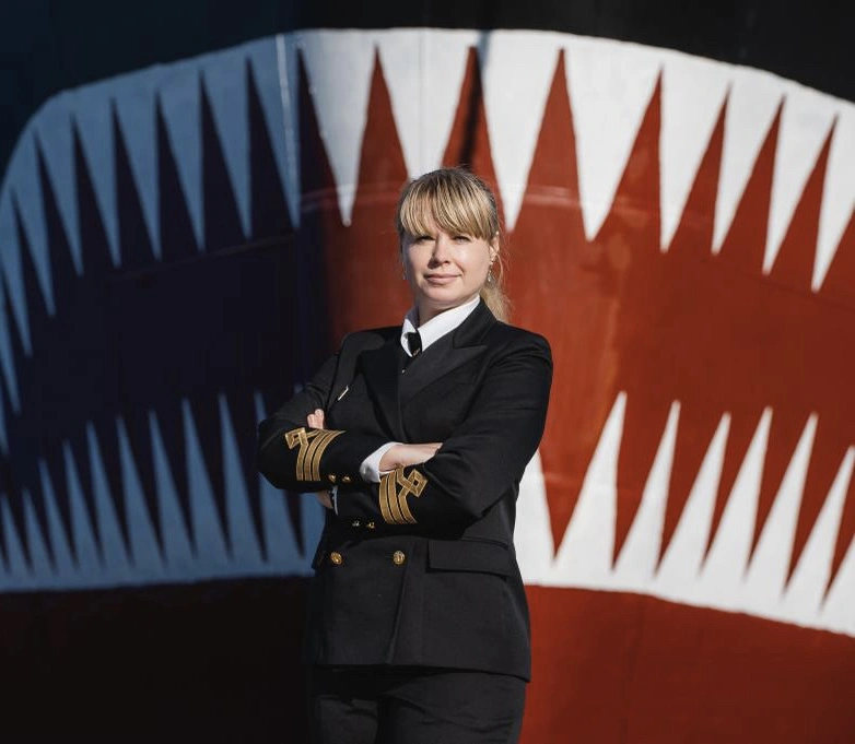 Капитан атомного ледокола «Ямал» Марина Старовойтова