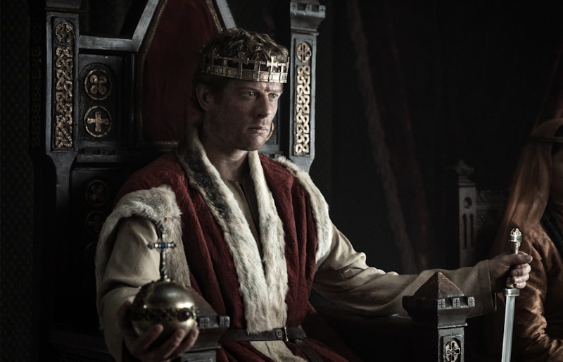 Джеймс Нортон в роли Гарольда II Годвинсона в сериале «Король и завоеватель» Джеймс Нортон в роли Гарольда II Годвинсона в сериале «Король и завоеватель»