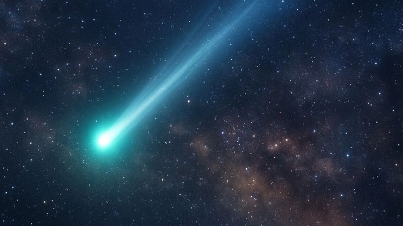 Загадочная комета: аномалия в космосе