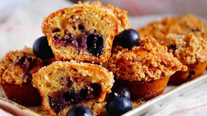 Маффины со сливами: сладкая нежность