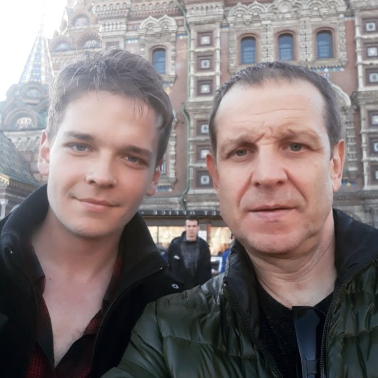 Юрий Архангельский и сын Иван Архангельский